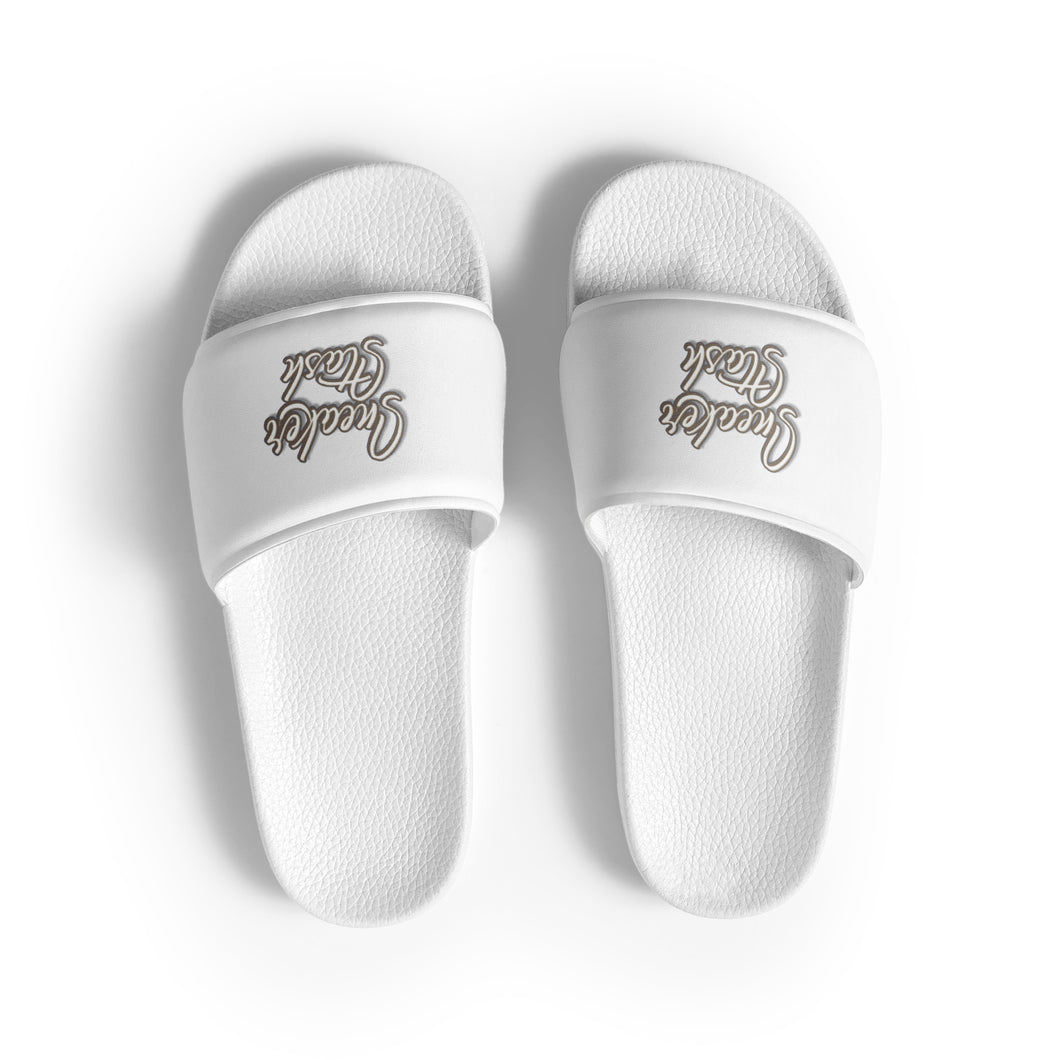 Sneakerstash Logo Slides (White)